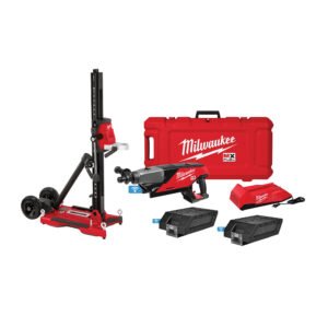 Milwaukee MX FUEL Lithium-Ion Cordless Handheld Core Drill Kit with M18 FUEL ONE-KEY 9 in Cut Off Saw Kit