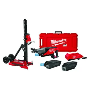 Milwaukee MX FUEL Lithium-Ion Cordless Handheld Core Drill Kit with Stand and MX FUEL Lithium-Ion Cordless Handheld Core Drill Kit