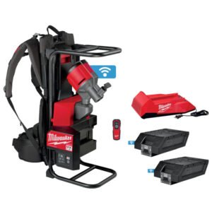 Milwaukee MX FUEL Backpack Concrete Vibrator Kit + XC406 Battery Pack