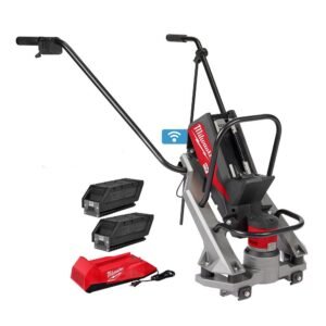 Milwaukee MX FUEL Lithium Ion Cordless Vibratory Screed with 2 Batteries and Charger + CP203 Battery Pack