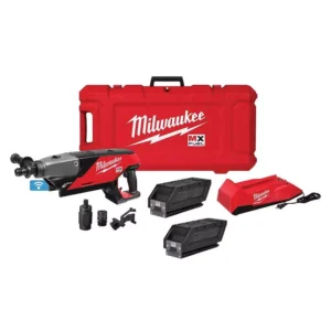 Milwaukee MX FUEL Lithium-Ion Cordless Handheld Core Drill Kit with M18 FUEL Deep Cut Band Saw