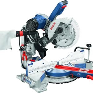 Bosch 15 Amp Corded 10 in. Dual-Bevel Sliding Glide Miter Saw with 60-Tooth Carbide Saw Blade