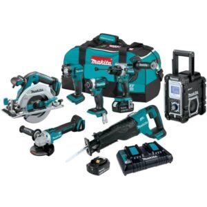 Makita 18V LXT Lithium-Ion 1 in. Brushless Cordless SDS-Plus Concrete/Masonry Rotary Hammer Drill with (2) Batteries 5.0Ah