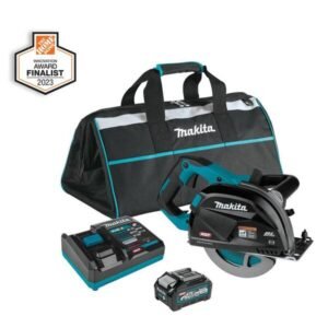 Makita 40V max XGT Brushless Cordless 7-1/4 in. Metal Cutting Saw, with Electric Brake and Chip Collector (Tool Only)